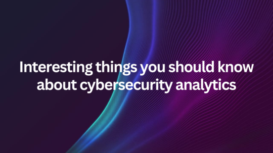 cybersecurity analytics